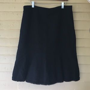 🌻(J. Crew) black skirt